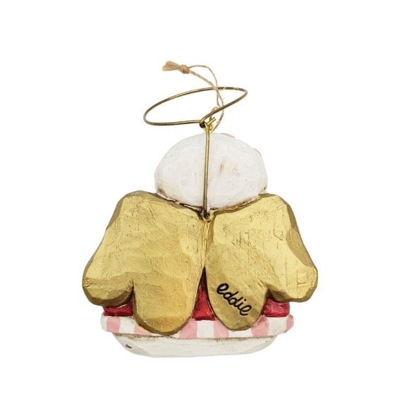 Eddie Walker Midwest of Cannon Falls Snowman Angel‎ Christmas Ornament Star - Picture 3 of 6